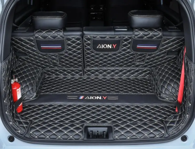 

Custom Trunk Mats For Trumpchi Aion Y 2021 2022 2023 Durable Cargo Liner Boot Carpets Accessories Interior Cover