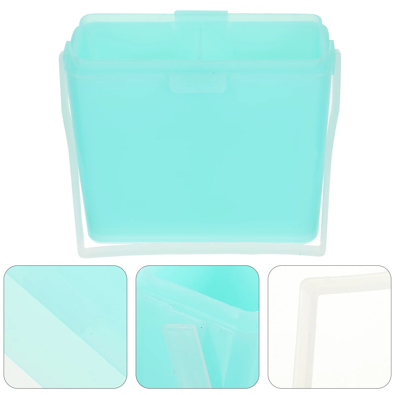 Farbe Waschmaschine Wiederverwendbare Wasser Eimer Für Künstler Kompakte Pinsel Reiniger Griff Tragbare Aquarell Palette Haushalts Pinsel