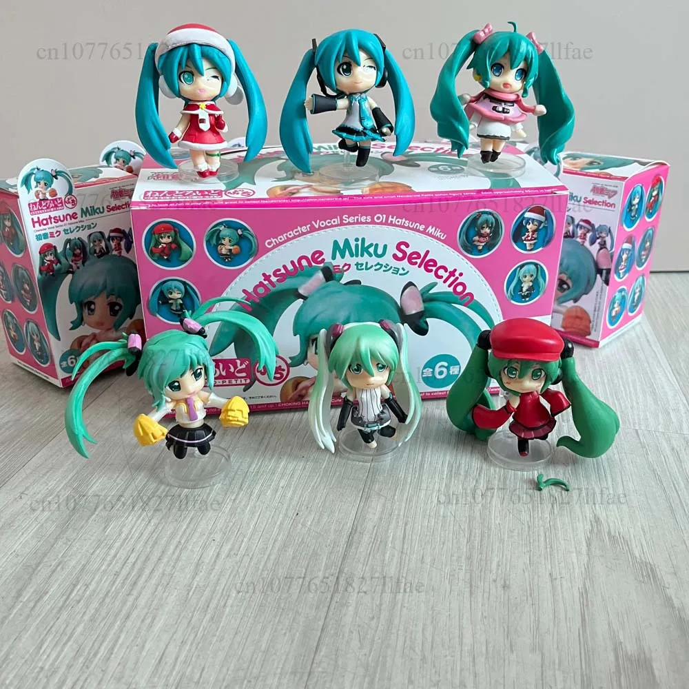 初音ミク選択ランダムかわいいミク人形アクションフィギュア-pvc-グッズモデルおもちゃジョイント可動プレゼント友人のため