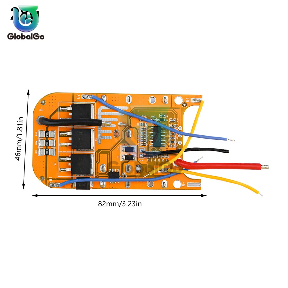 1pcs 5S 21V Battery charging protection board Li-Ion lithium battery Pack Protection circuit board BMS module for power tools