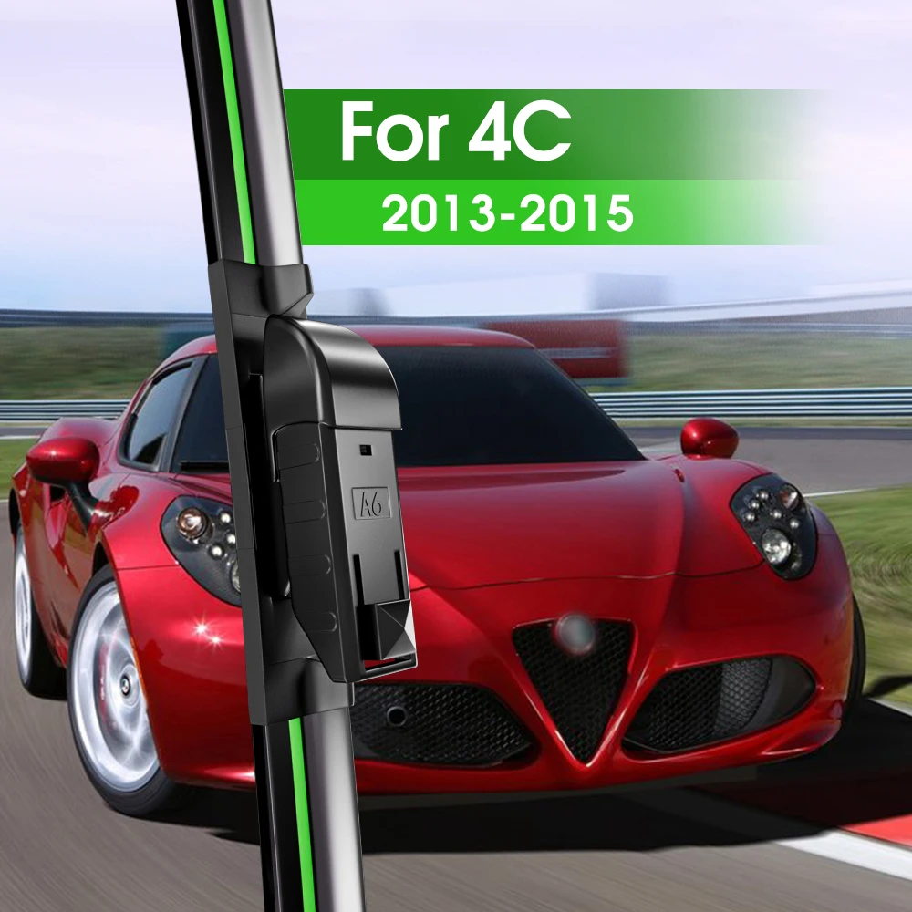 

1pcs Front Windshield Wiper Blades For Alfa Romeo 4C 2013-2015 2014 Windscreen Window Accessories