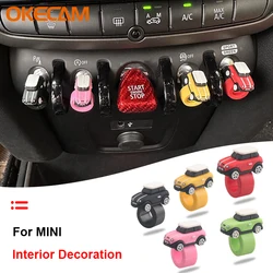 Car Interior Dashboard Ornaments Central Control Small Creative Coche Decoration For BMW Mini cooper Toy Model Accessories