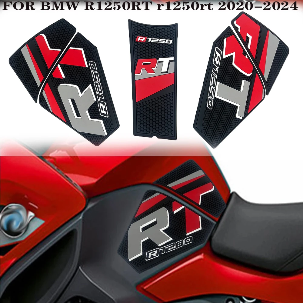 For BMW R1250RT r1250rt Motorcycle side fuel tank pad Tank Pads Protector Stickers Decal Gas Knee Grip Traction Pad Side Sticker