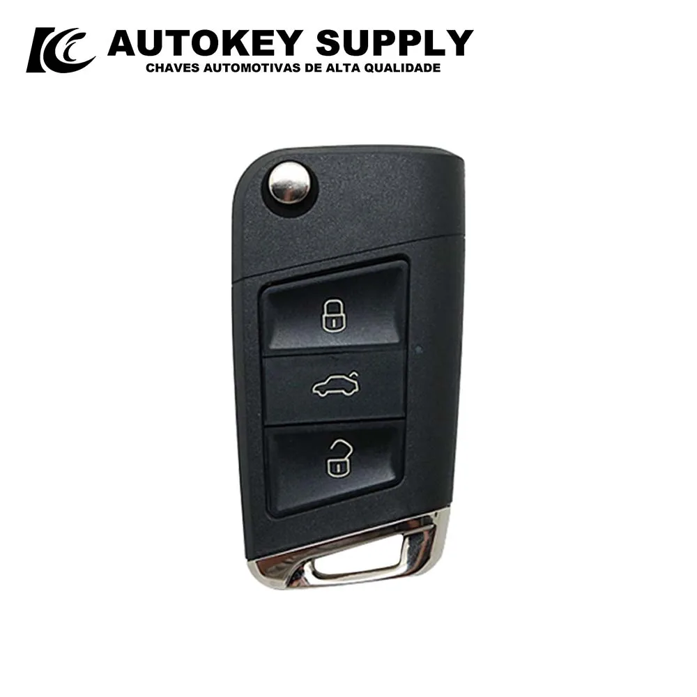 Autokeysupply AKBPCP124AT Brazil Positron 3 Buttons Double program (293/300) Burglar Alarm Control For VW