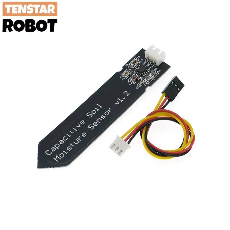 Capacitive Soil Moisture Sensor Module V1.2 Corrosion Resistant Wide Voltage Wire Analog