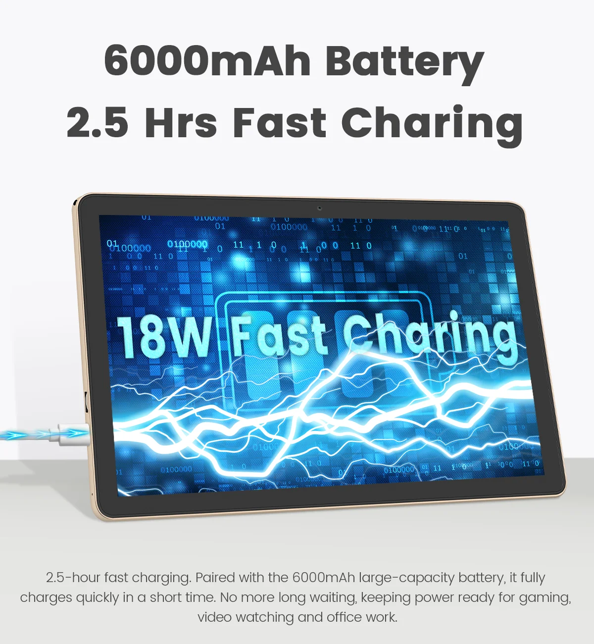 ANRY C95 11 Inch Android 15 Tablet 2026 Octa Core 20GB RAM 128GB ROM 6000mAh 18W Fast Charging 5G WiFi 6 HD IPS Global Tablet PC