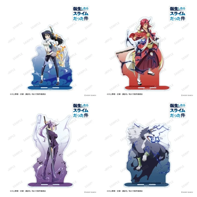 

﻿﻿Hot anime That Time I Got Reincarnated as a Slime Combat form 15cm Acrylic standing sign Desktop ornament Fan gifts