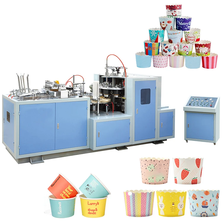 Paper Cup Forming and Making Machine Disposable Hot Double Wall Printed Paper Coffee Cup Make Machine Manufacturer In China