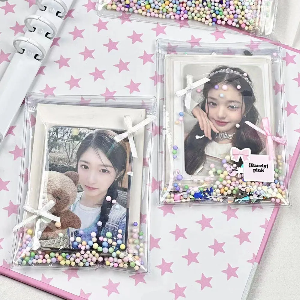 

10 шт., прозрачные пакеты для хранения бижутерии, из ПВХ