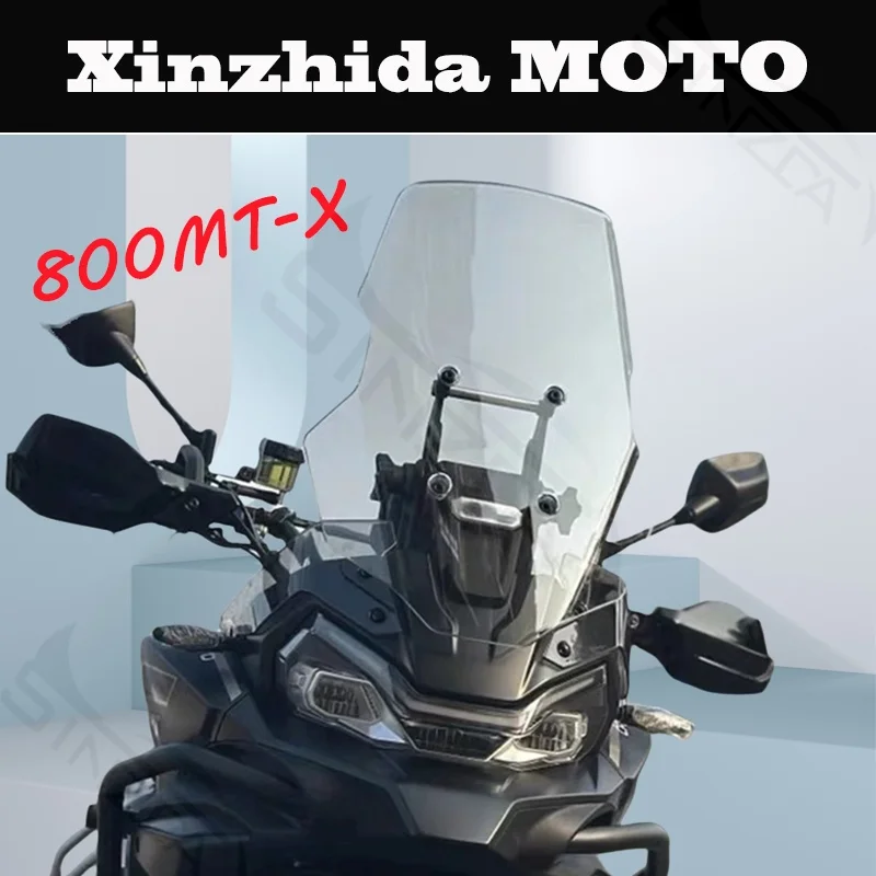 

Screen 52CM/57CM High Quality For CFMOTO 800MT-X 800MTX 800 MTX Motorcycle Windshield Windscreen Wind Deflectors Visor Gray