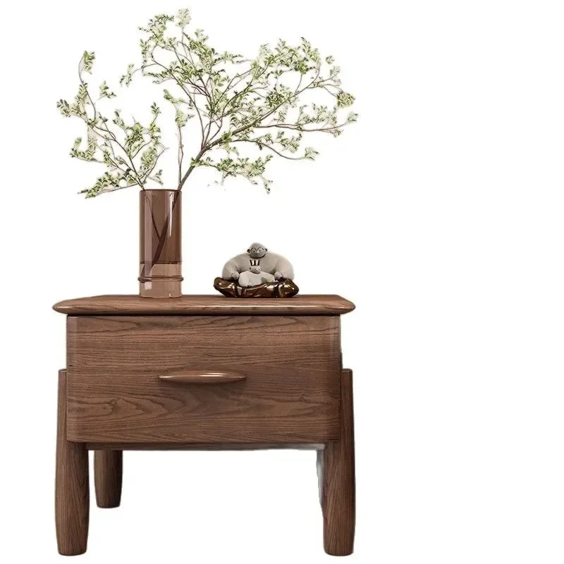 

bedside table, solid wood bedside table, bedroom chest, new Chinese Nordic ash wood furniture