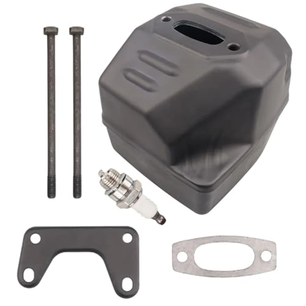 Muffler Replacement Kit Compatible with Chainsaw Models For 394 395 For 394XP 395XP Includes All Necessary Hardware