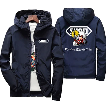 2025 New high-quality men's windproof jacket, large waterproof jacket with mountain and bicycle hood, for spring and autumn 5