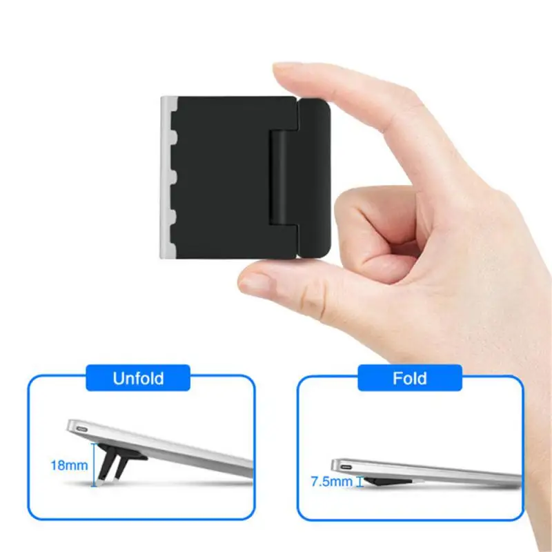 

Mini 2pcs Computer Support Frame Tablet Computer Bracket Fold Bracket Adjustment Heat Dissipation Bracket Vertical Storage Stand