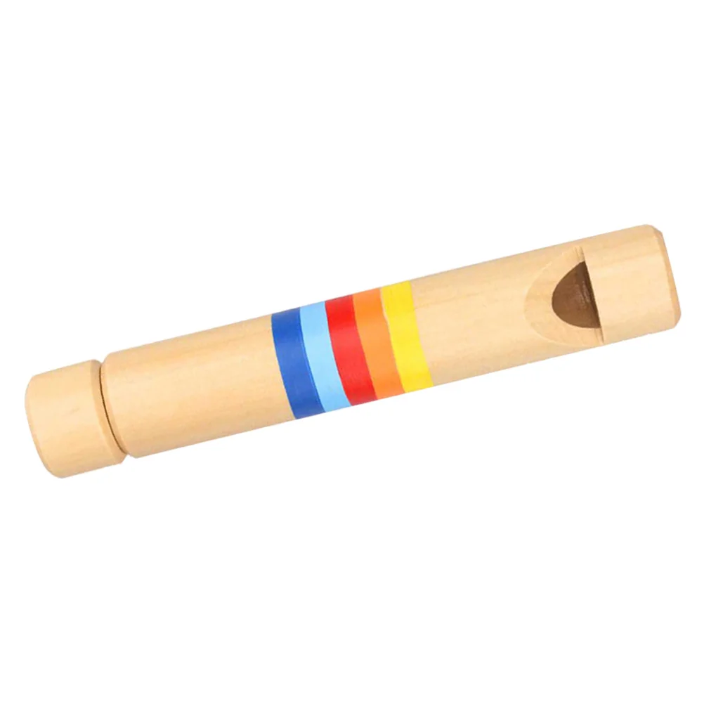 Early Education Toy Educational Whistle for Kids Wooden Voice Change Whistles Kindergarten Musical Instrument