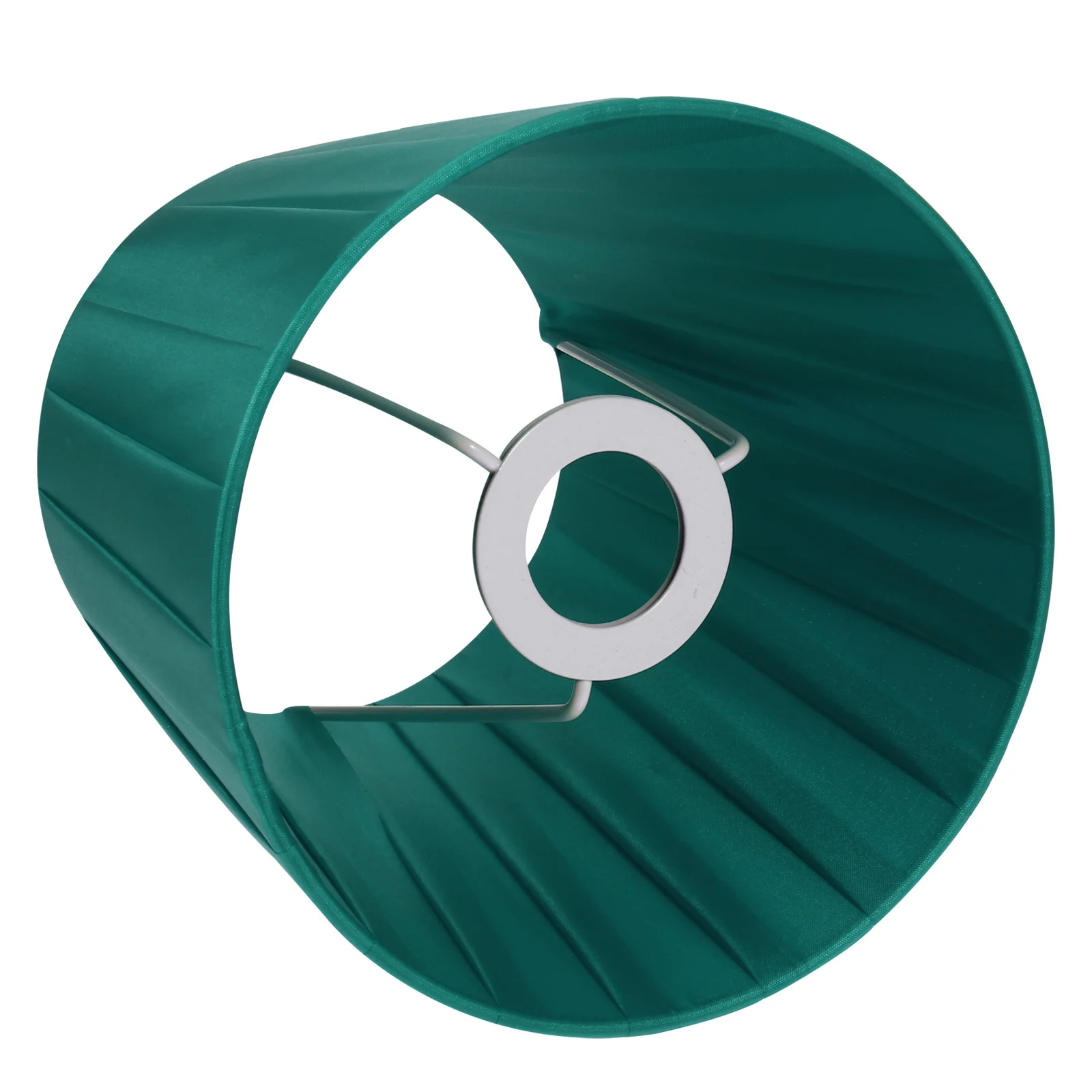 

Dark Green Small Fabric LED Light Shade for Desk Lamp Stick Holder Cloth Lampshade Decorative Table Lamp Cover