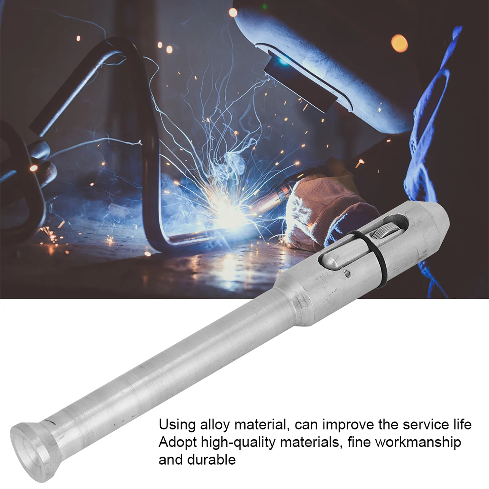 

TIG Welding Pen TIG Welding Wire Pen Silver White Alloy for 1.0-3.2mm Welder Equipment Accessories Welding Pen Welding Equipment