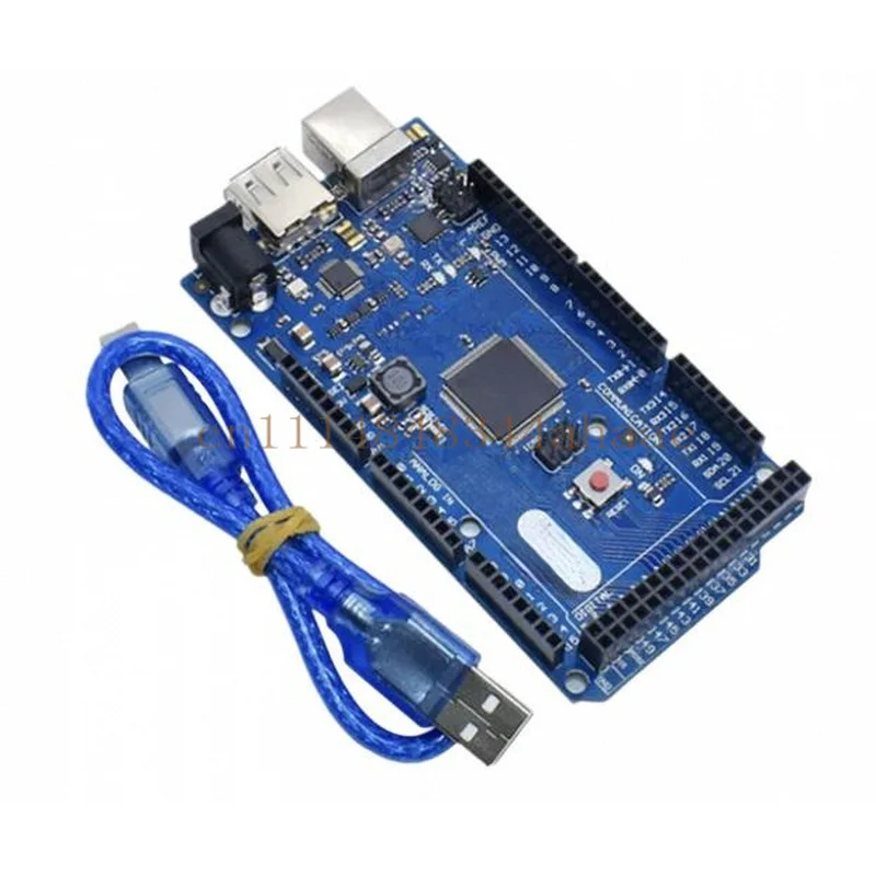 ForWAVGAT Mega 2560 R3 16AU Board 2012forGoogle Open ADK Main Board for Compatible Mega 2560 ATmega2560-16AU + USB Cable