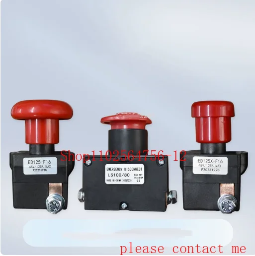 

Выключатель аварийной остановки вилочного погрузчика ED125-F16/125X/LS100/80, подходит для вилки Hangzhou Small King Kong Pallet Truck Lei Yi