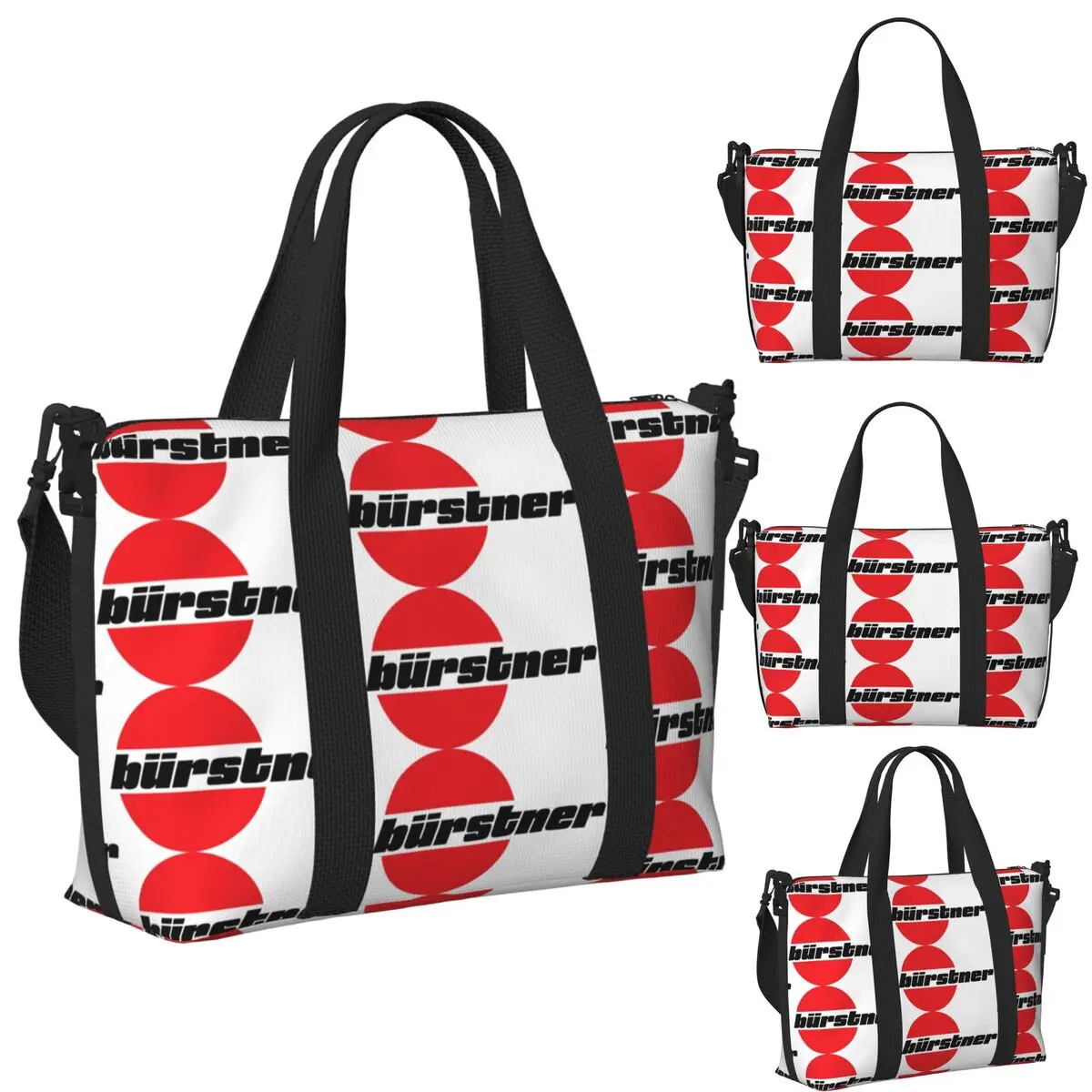 

Пляжная дорожная сумка с логотипом Burstner, большая вместительная сумка-тоут для спортзала, спортивная женская дорожная сумка для покупок
