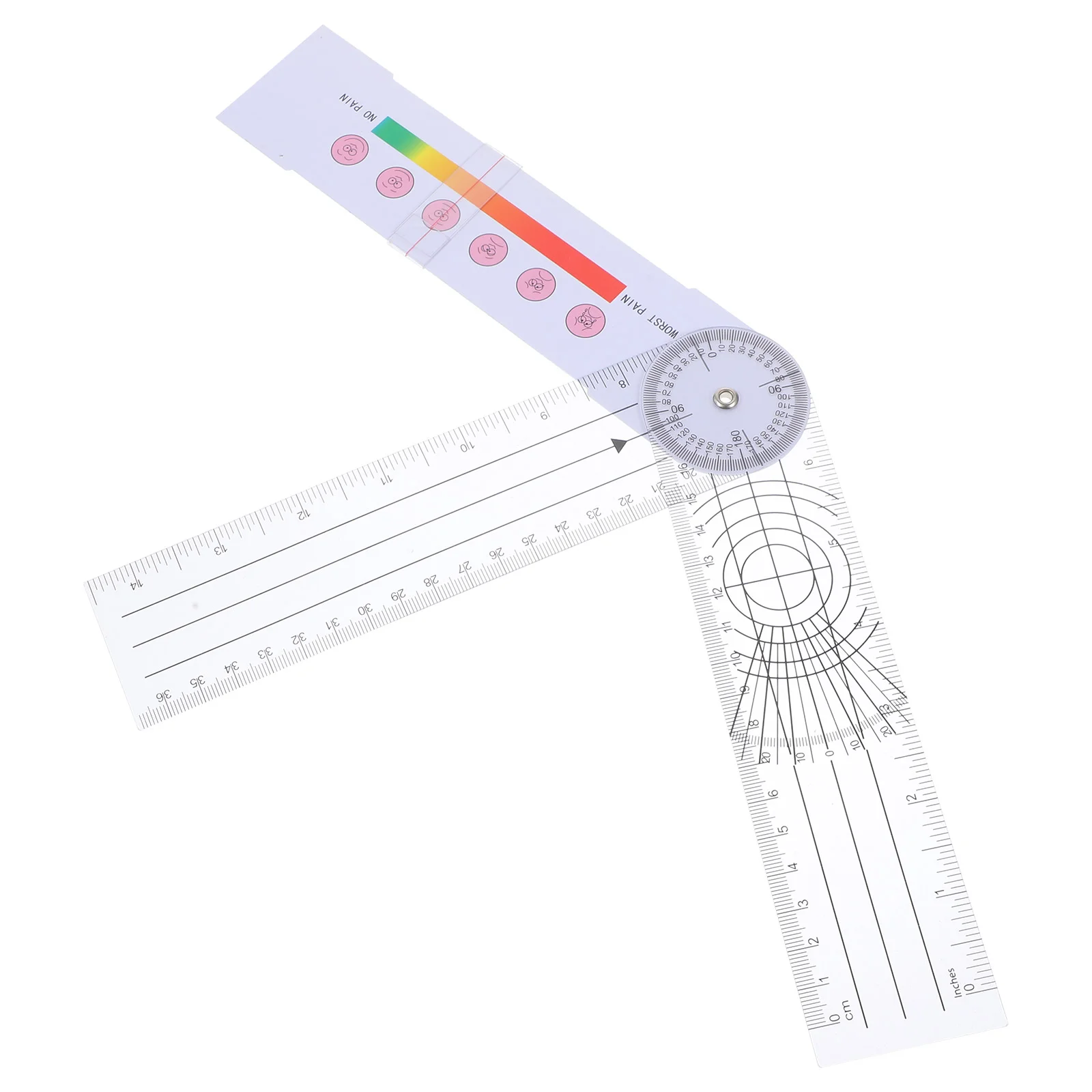 Digital Angle Finder Protractor Orthopedic Ruler Goniometer Measurement Tool Body Quick