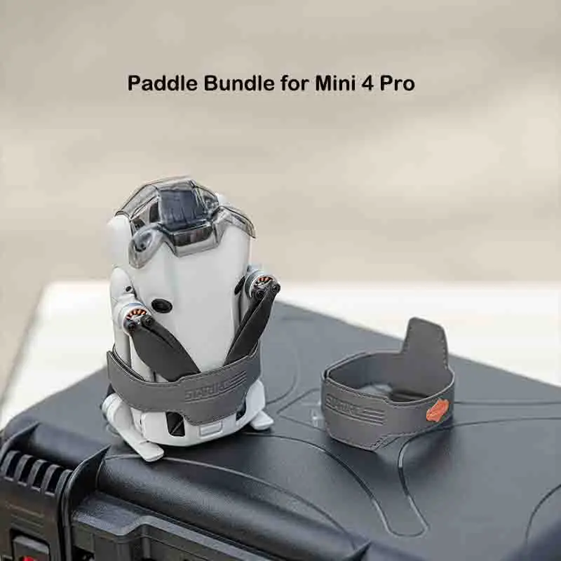 المروحة حزام ثابت ل DJI Mini 4 Pro الطائرة بدون طيار المراوح حامي حامل بو الجلود شفرة استقرار الجناح العلاقات الملحقات #3