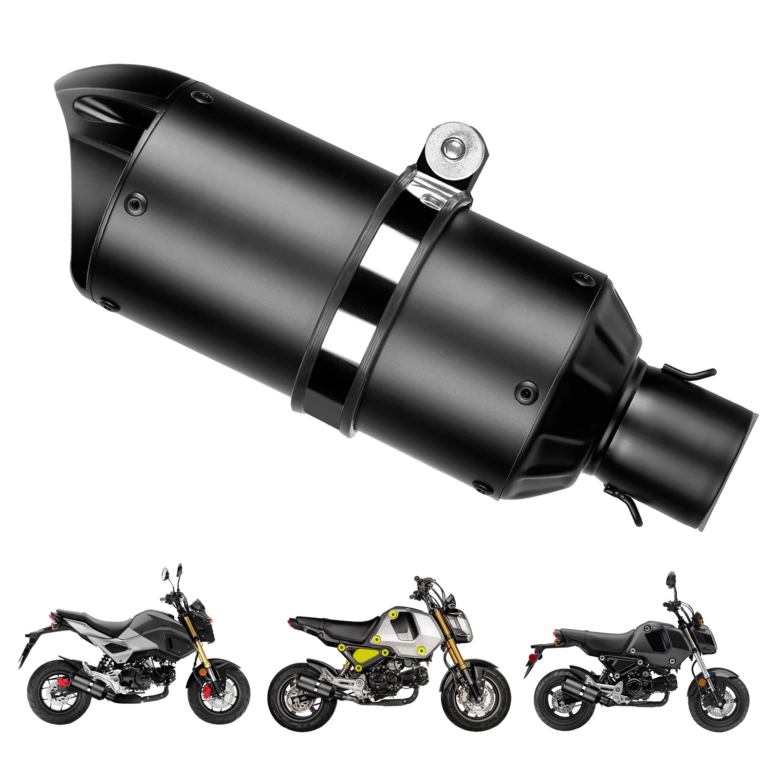 

Universal 51mm Motorcycle Exhausts Pipes Exhaust Muffler with DB Killer For Z800 Z900 R3 R25 CBR600 S1000RR MT07 MT09