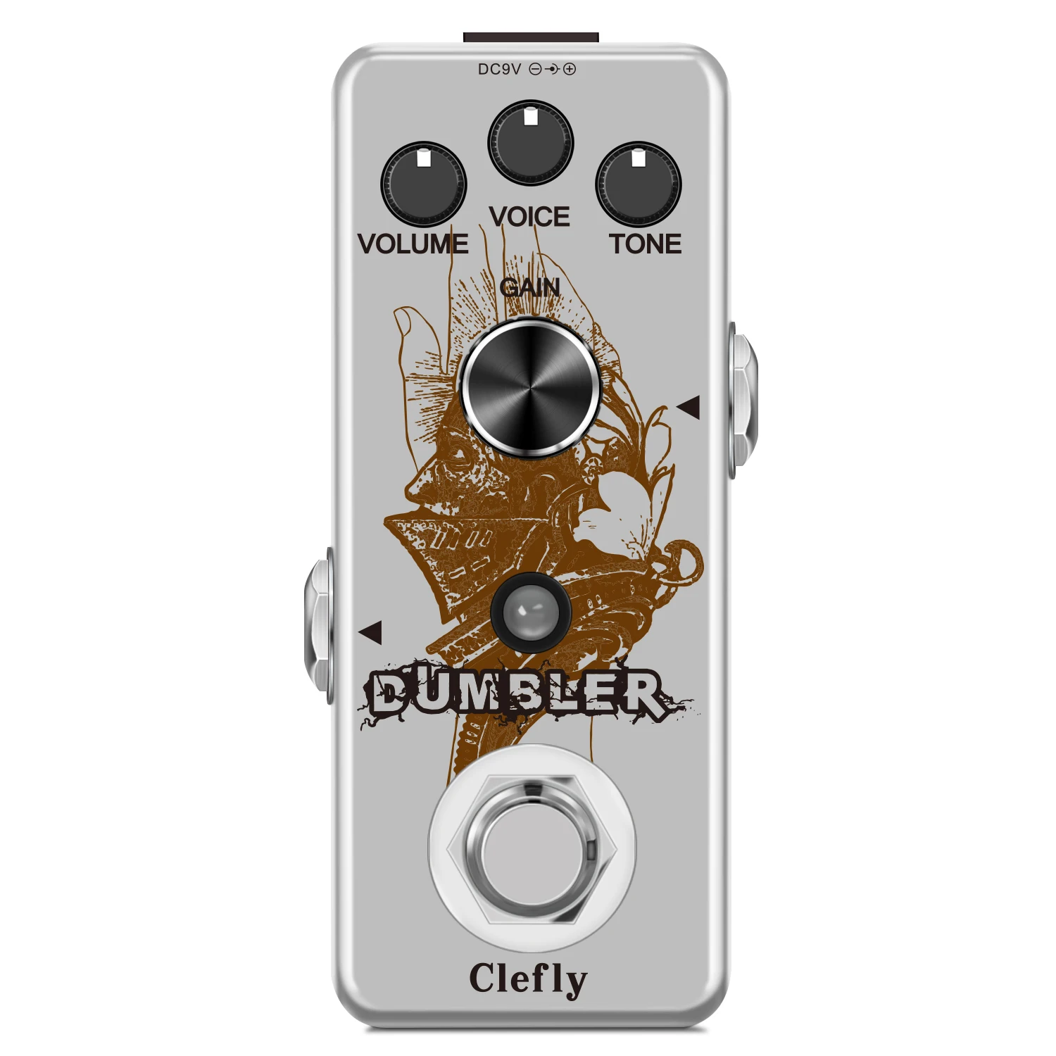 Clefly LEF-315 Guitar Dumbler Pedal Analog Dumbler Overdrive Pedals For Electric Guitar With Medium Distortion True Bypass