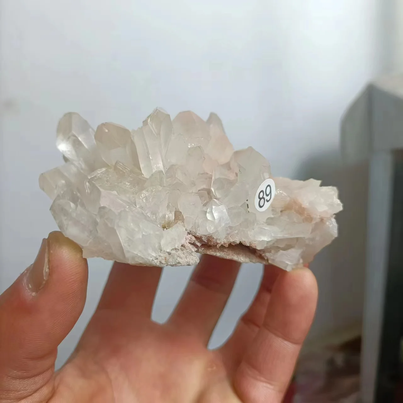 Natural Quartz Crystal White Mineral Specimen, Reiki Cluster Group, Home Decoration, Fashion Gift and Treatment