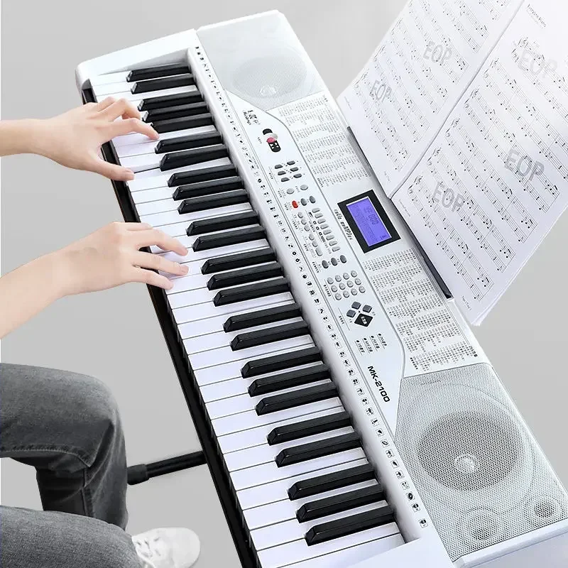 Professional Electric Piano Digital Keyboard Childrens Piano Baby Midi Synthesizer Teclado Controlador Musical Instruments