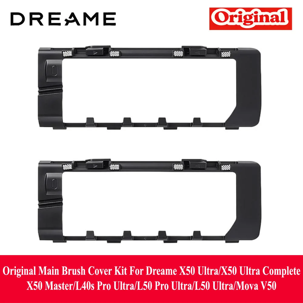 Originele Dreame X50 Ultra-borstelafdekking, complete set, voor X50 Ultra Complete/X50 Master/L40s Pro Ultra/L50 Pro Ultra/L50 Ultra/Mova V50.