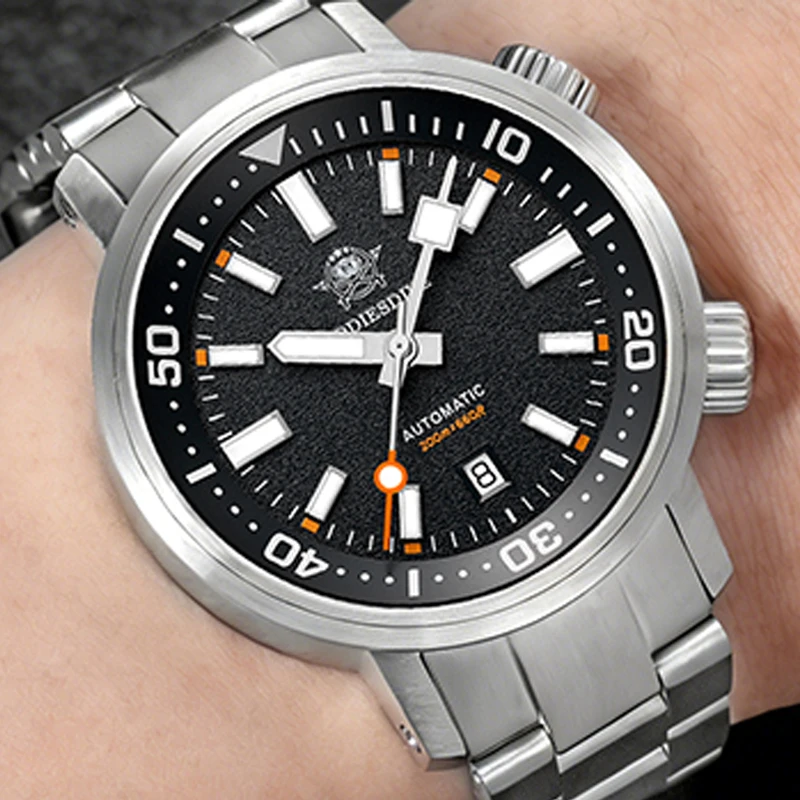 

ADDIESDIVE AD2541 Sapphire Glass Men 's Dive Watch BGW9 Luminous Stainless Steel 200M Waterproof 8215 Automatic Mechanical Watch