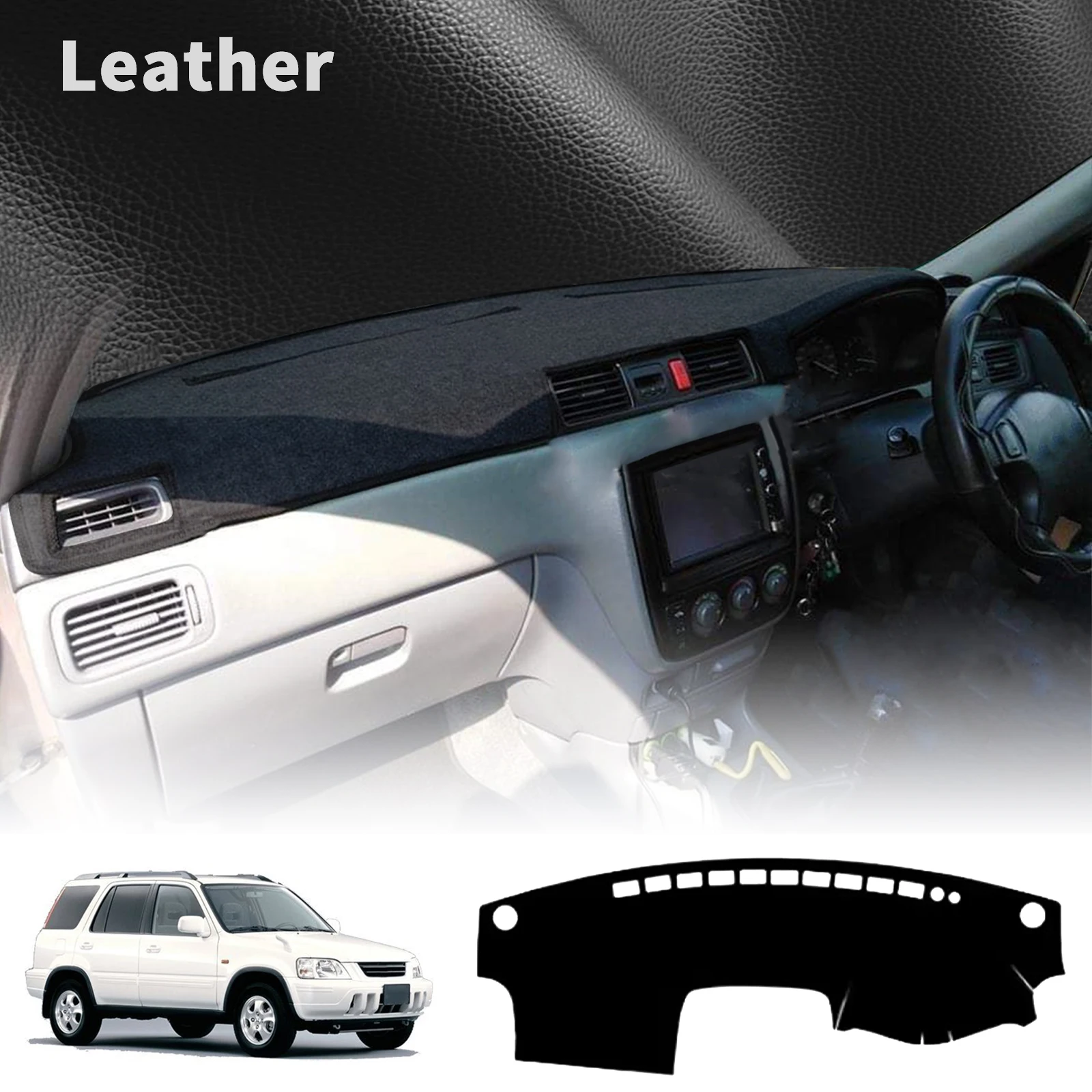 for Honda CR-V CRV 1997-2001 RD High Quality Dashboard Cover Dashmat Sunshade Anti‑UV Protector Dash Mat Pad Accessories