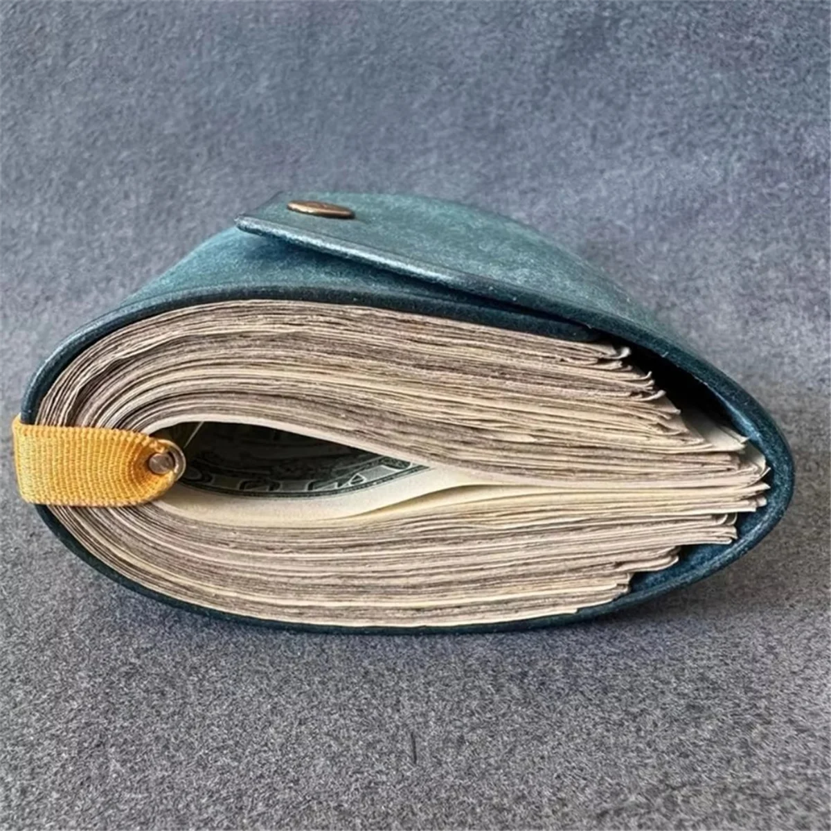 Компактный кожаный кошелек M21K, держатель для денег, тонкий карманный органайзер, сумка для хранения денег для эффективного управления кошельком B