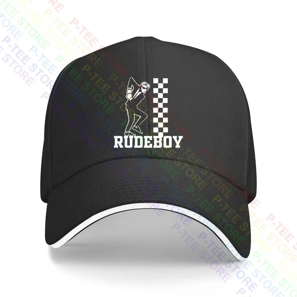 Skanking Rudeboy Ska Trojan Skinhead Scooterist Selector Baseball Cap Snapback Caps Knitted Bucket Hat