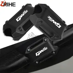 FOR SUZUKI GW250 Motorcycle 25mm Engine Crash bar Protection Bumper Decorative Guard Block GW 250 INAZUMA 2012-2018 2024 2023