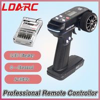 LDARC CT01 2.4GHz 8-Channel Professional LDARC CT01 Remote Controllor with English and Chinese LCD Display for RC Model Car Boat