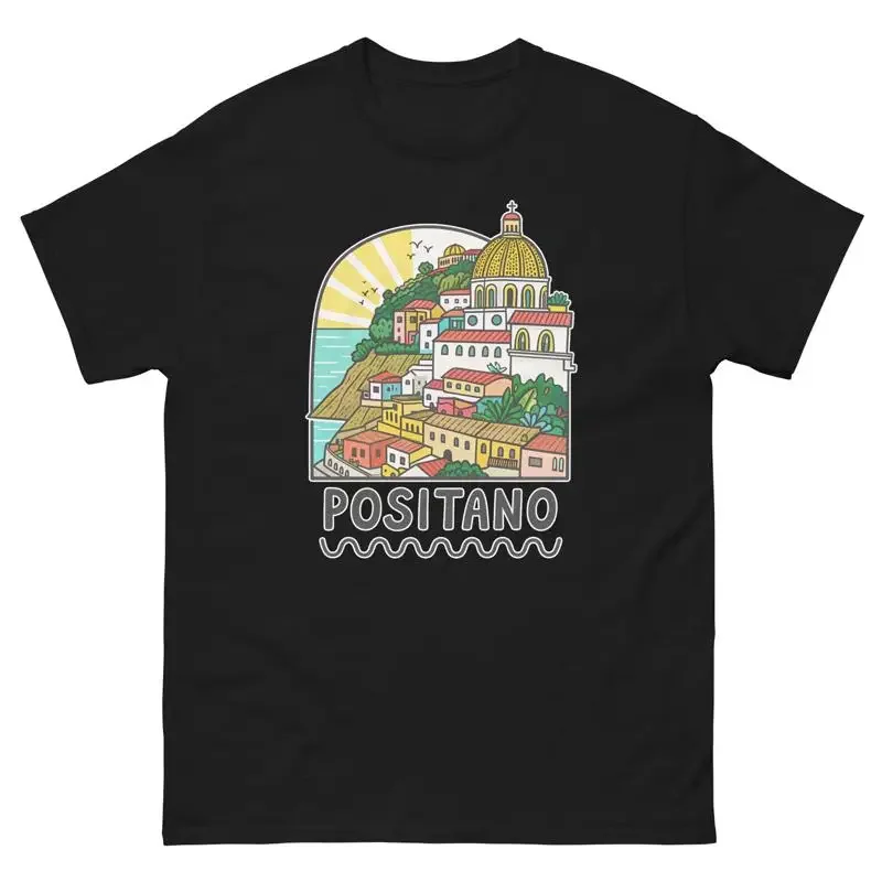 Positano Attraction Landmark Travel T Shirt