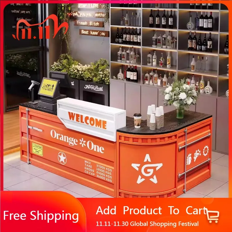 

Полки Современные стойки регистрации Исполнительные эстетические простые роскошные столы Салон Добро пожаловать Органайзеры Mostrador De Tienda Мебель