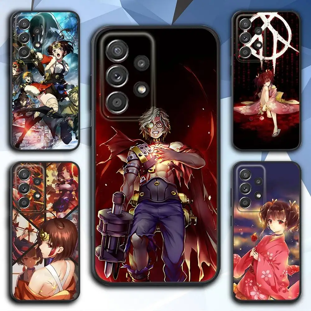 

K-Kabaneri Anime Fortress Phone Case For Samsung S 25,24,23,22,30,21,10,9,Ultra,Plus,Lite,FE,4,5 G Soft Black Case