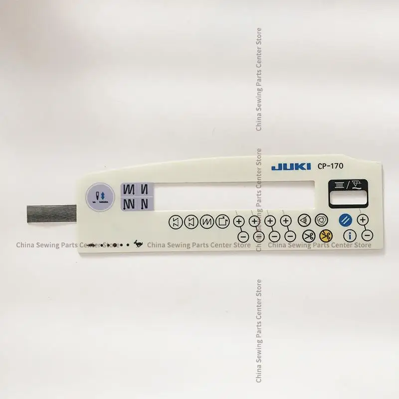 JUKI 8700 9000 CP-170, панель управления, мембранная кнопка, переключатель, бумажная наклейка, листы клавиатуры, промышленная швейная машина