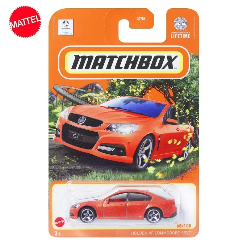 Coche Matchbox Original de 24G para niños, juguete de Metal fundido a presión, Holden VF Commodore SSV Mattel, colección de modelos de vehículos,