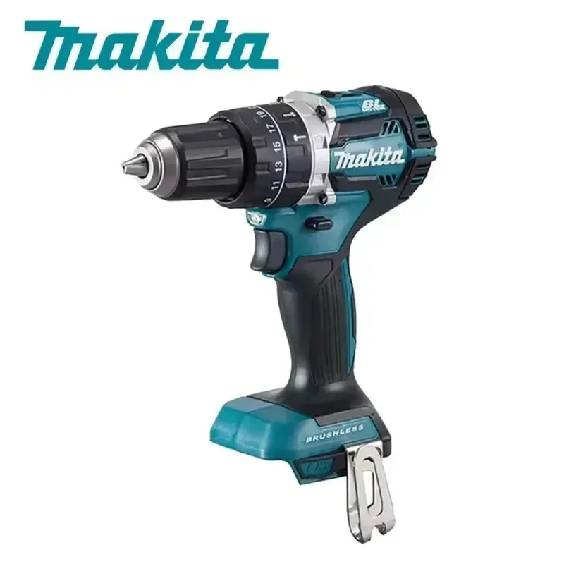 

Original Makita DHP487 Cordless impact screwdriver drill Brushless Electric Impact Screwdriver 18V Rechargeable Power Tool