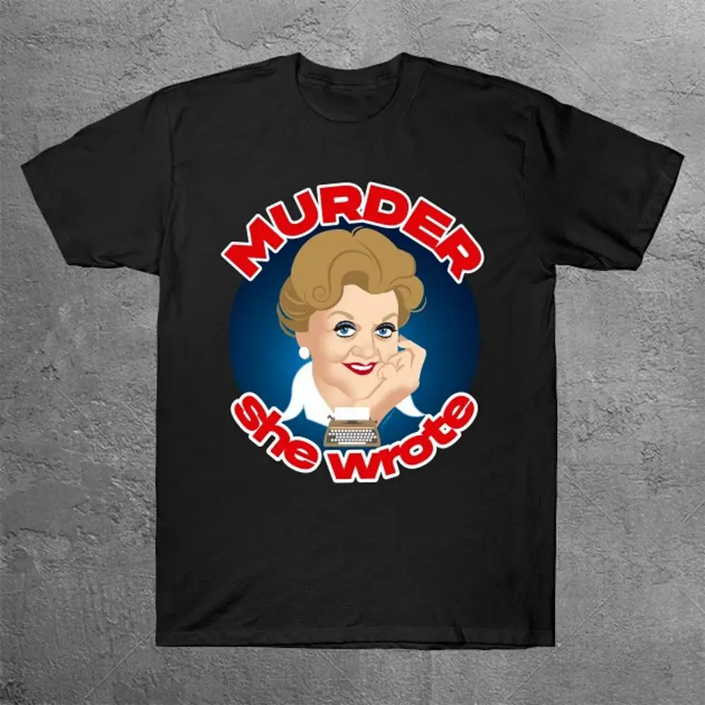 

Футболка Jessica Fletcher, мужские винтажные футболки большого размера