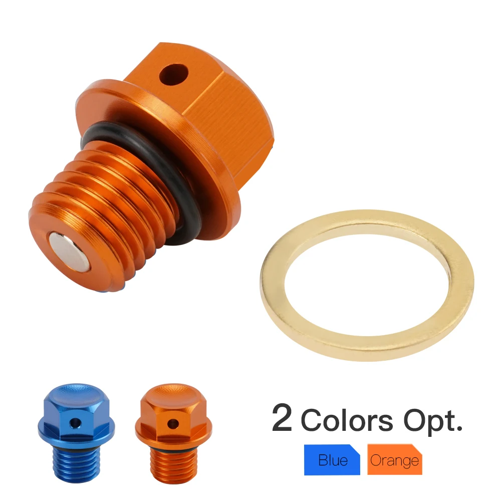 NICECNC M12xP1.5 CNC Magnetische Motorölablassschraube Stecker Für KTM 150 200 250 300 350 400 450 500 525 530 SX SXF EXC XC XCW XCF