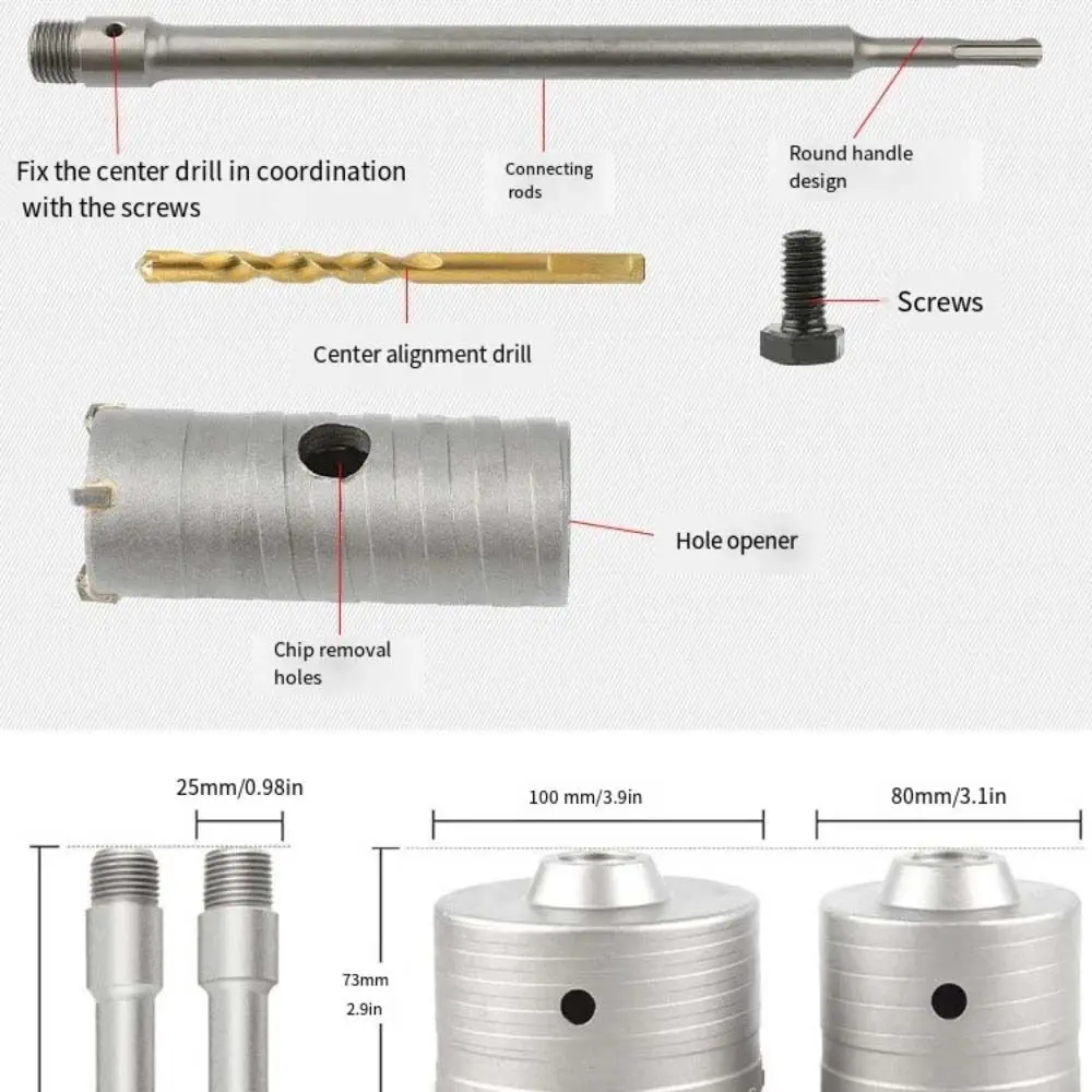 

Cemented Carbide Wall Hole Opener High Efficiency Precision Trimming Hole Opener High quality Anti-slip