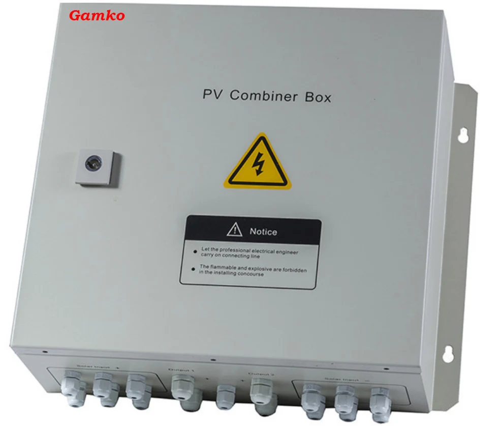 GKD  pv DC lightning protection combiner box 6kw for off grid solar system use