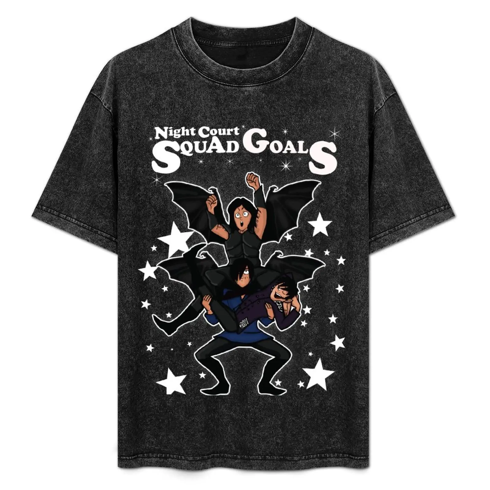 

A Court of Mist and Fury, Cassian, Azriel and Rhysand T-Shirt Standard Fit Solid Tee Shirt