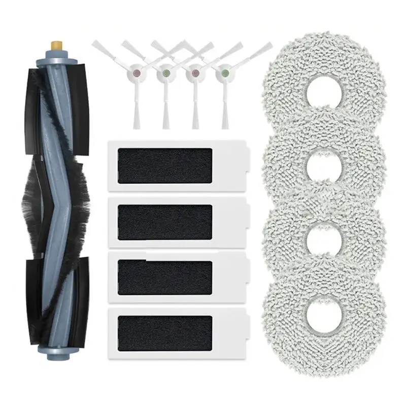 

Комплект аксессуаров ABVC для Ecovacs T20 OMNI, T20 Max, T20 Pro, X1 Omni, X1 Turbo, Bork V830, V831: щетка, фильтр, насадка для влажной уборки, мешок для пыли, запчасти для пылесоса