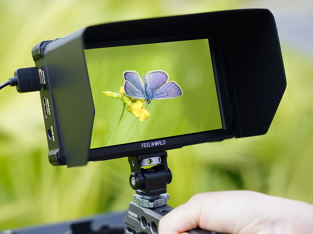 FEELWORLD FW568 PRO 6 Zoll 1200nit Leichter Kamera-Feld-DSLR-Monitor 1920 x 1080 Custom 3D LUT 4K HDMI 60 Hz HDMI Ein- und Ausgang – Detail 17